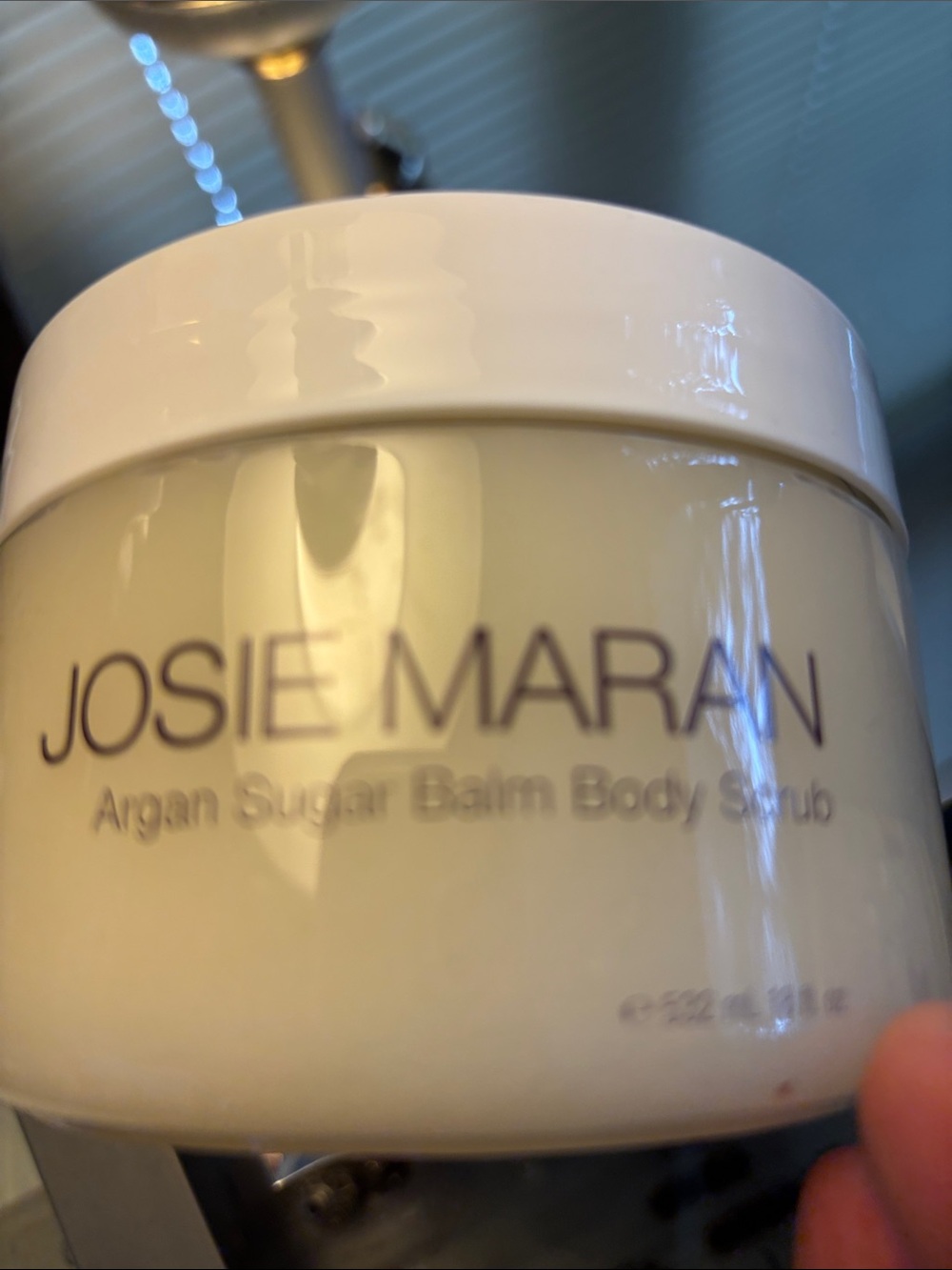 JOSIE MARAN White Argan Sugar Balm Body Scrub